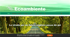 Desktop Screenshot of ecoambiente-srl.it